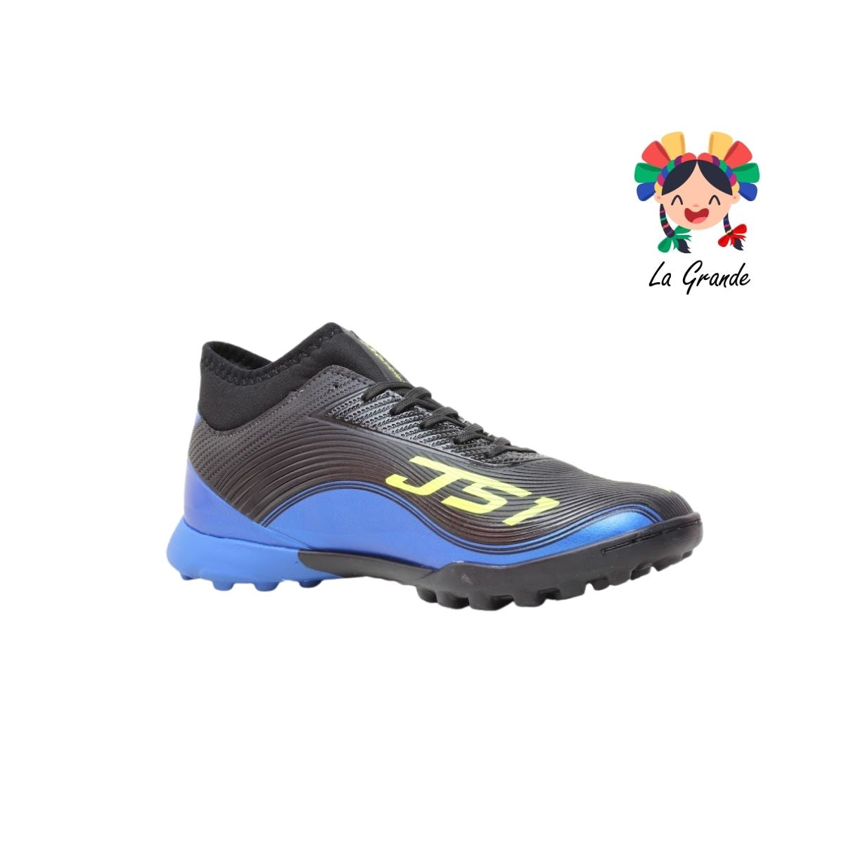 2062 JUNION Ngo Rey Neon Sintético Tenis de Fútbol Rápido para Dama, Jóven y Caballero