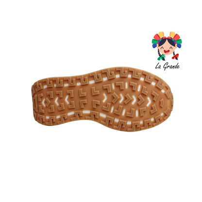 5025 APOORT Gris Piel Tenis Deportivo para Dama, Joven