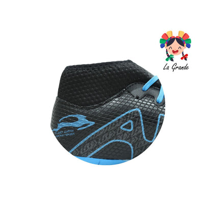2080M UNION Negro Pastel Tenis de Fútbol Rápido para Joven y Dama