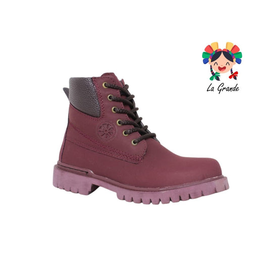 208 KOMANDER Vino Vino Nobuck Bota Casual para Caballero