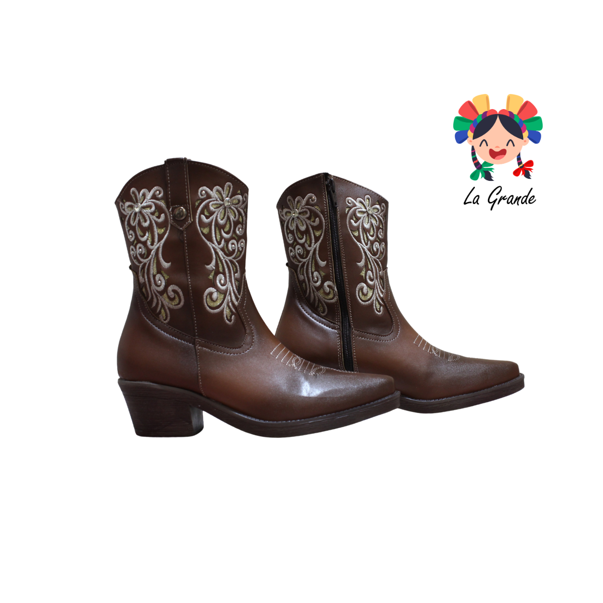 460 LUPITAS Tan Nairobi Bota Vaquera para Dama