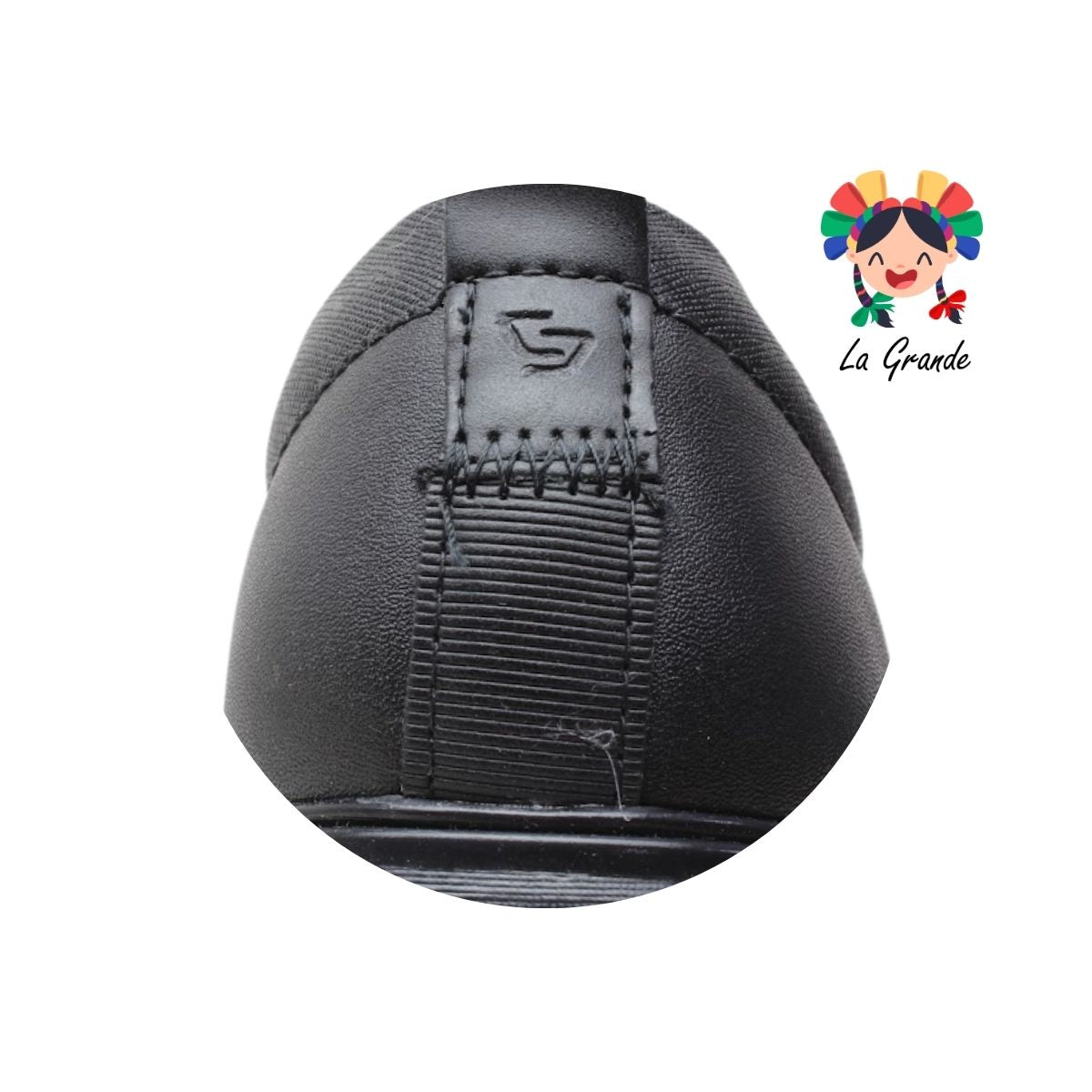 2116 CUSTOM Negro Negro Atanado Zapato Casual para Caballero