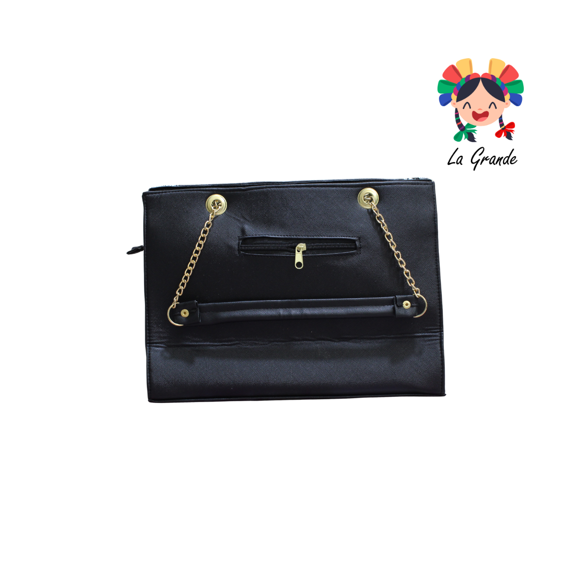 038 Ratón LUCCIANA Bolsa Casual En Color Multicolor Cuadrada Con Cadena Para Dama