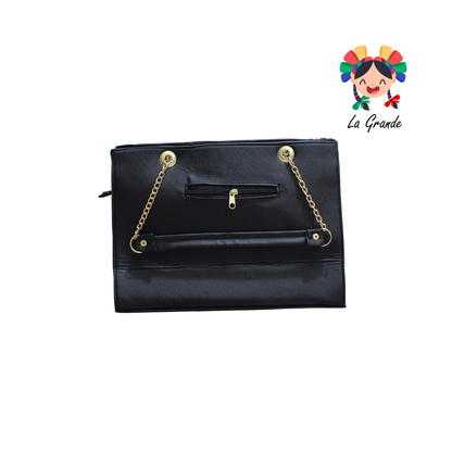 038 Ratón LUCCIANA Bolsa Casual En Color Multicolor Cuadrada Con Cadena Para Dama