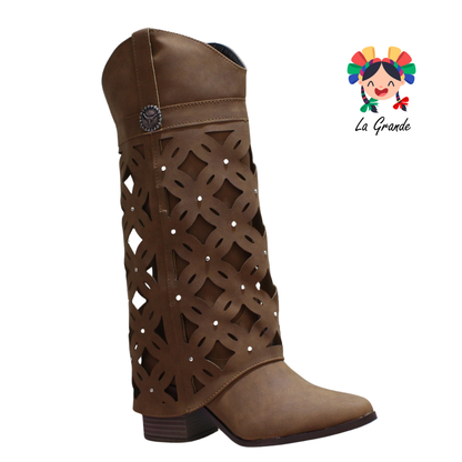 9870 JAI Camel Macedonia Bota Alta para Dama