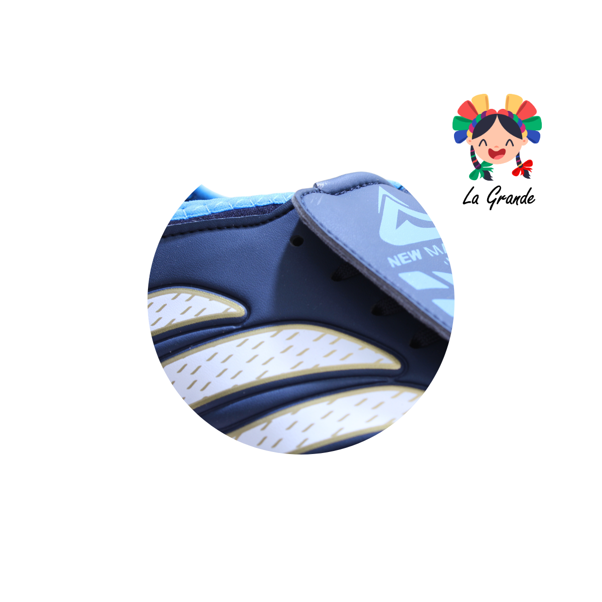 1275 MAYCKERS Marino Turqueza Sint Tenis de Fútbol Rápido para Joven y Caballero