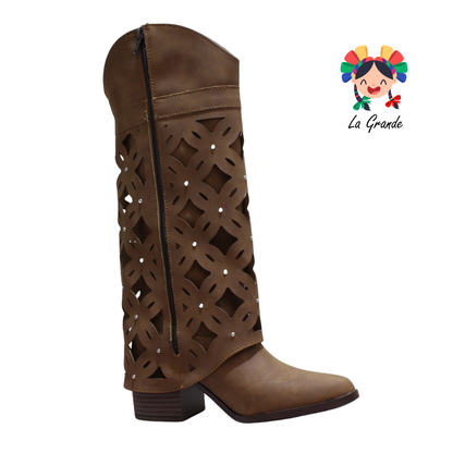 9870 JAI Camel Macedonia Bota Alta para Dama
