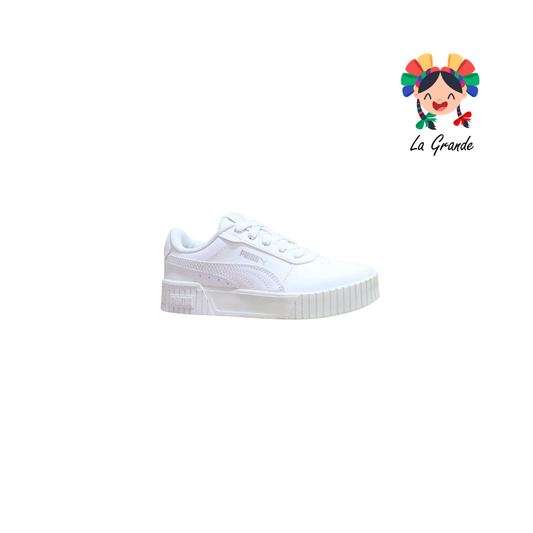 CARINA 2.0 PM Blanco Sintético Tenis Importado Original para Niño y Niña
