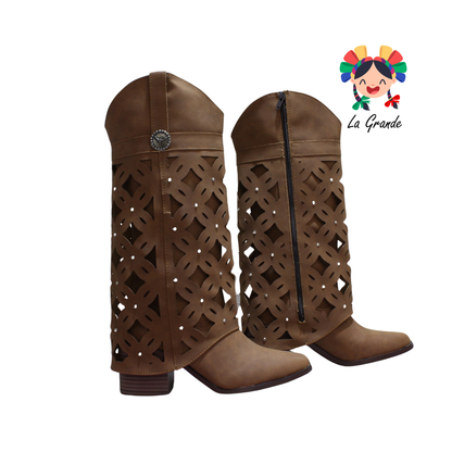 9870 JAI Camel Macedonia Bota Alta para Dama