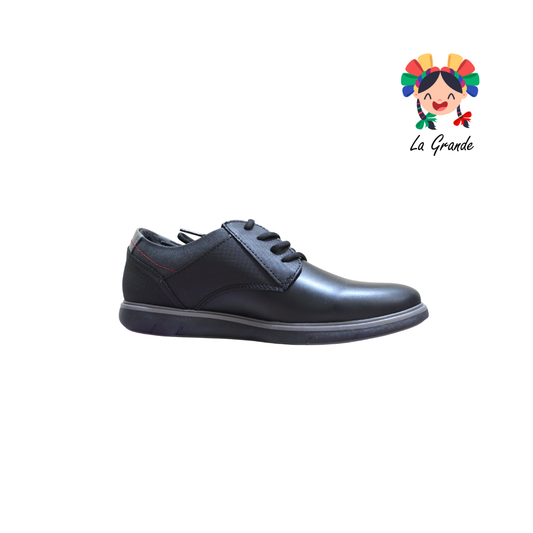 2118 CUSTOM Ngo Gris Atanado Zapato Casual para Caballero