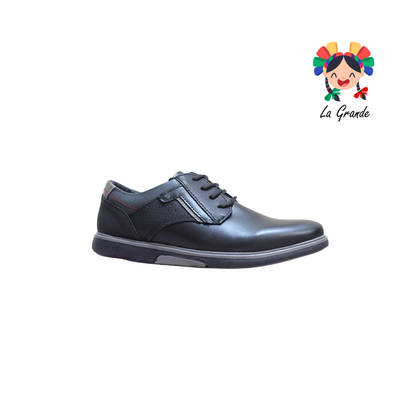 2118 CUSTOM Ngo Gris Atanado Zapato Casual para Caballero
