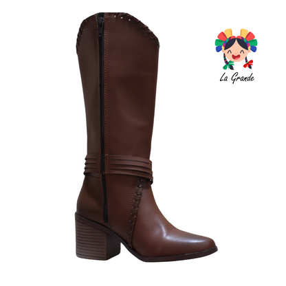 9859 JAI Tan Nairobi Bota Alta para Dama