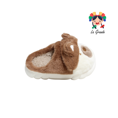 SJT-00050 MT Multicolor Animalitos Pantufla Afelpada para Niña y Niño