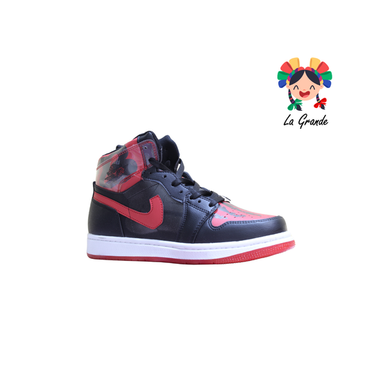 2603 HARMAN Ngo Rojo Bco Tenis Casual para Dama, Joven y Caballero