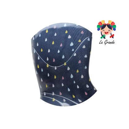 2950 TOP MODA Azul Petroleo Bota de Hule para Dama