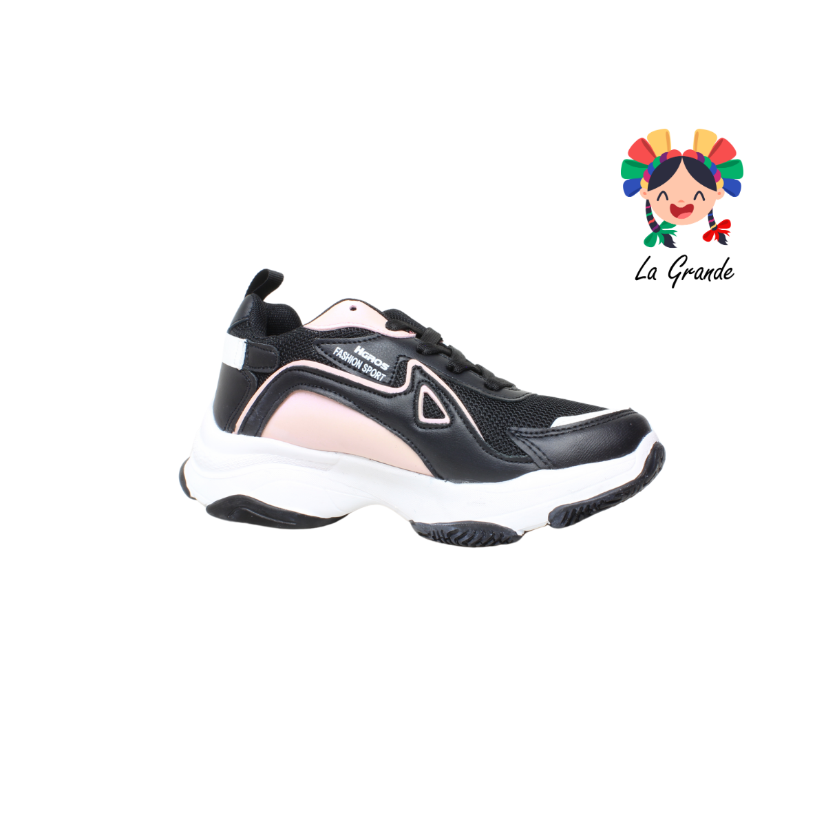 301 H-GROSS Ngo Rosa Ivory Tenis Deportivo para Dama