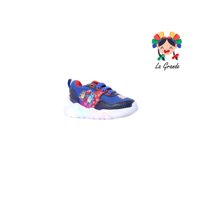 22023 BLUI ROJO ARANDANO Rey Mno Rojo Tenis Casual con Luz Led para Bebé