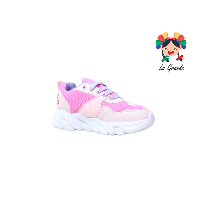 22023 BLUI ROJO ARANDANO Rosa Lila Sint Tenis con Luces para Niña
