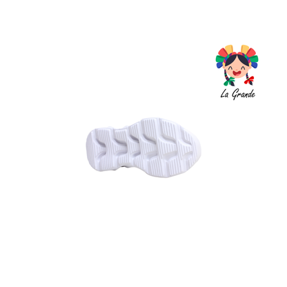 22024 HUNTR ROJO ARANDANO Lila Cielo Sintético Tenis Casual con Luces para Bebé