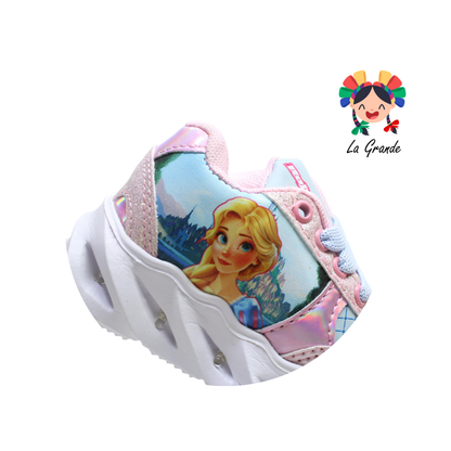 22024 PRINC ROJO ARANDANO  Cielo Cielo Sintético Tenis Casual con Luces para Bebé