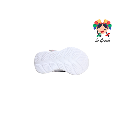 22030 CAPI ROJO ARANDANO Lila Plata Tenis Casual con Luces Recargables para Bebé
