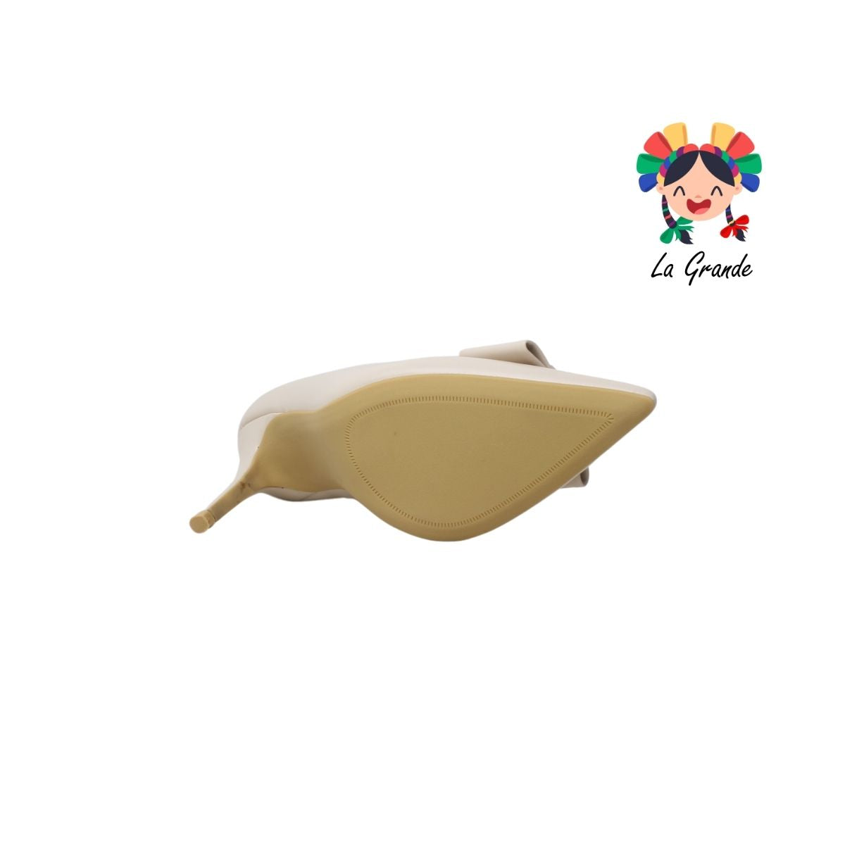 2207 YAELI FASHION Beige Sint Zapatilla de Vestir para Dama