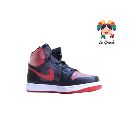 2603 HARMAN Ngo Rojo Bco Tenis Casual para Dama, Joven y Caballero