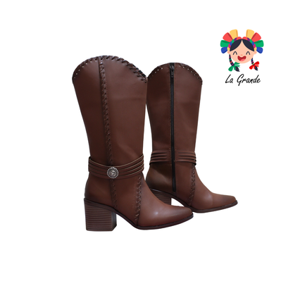9859 JAI Tan Nairobi Bota Alta para Dama