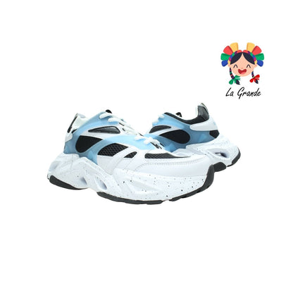 2236 BELINDA PEREGRIN blanco negro tenis deportivo para dama