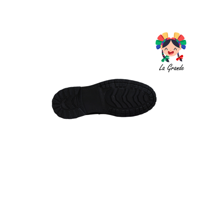 722 NOOKIE TOWN Negro Flother Piel Bota tipo Vaquera para Caballero