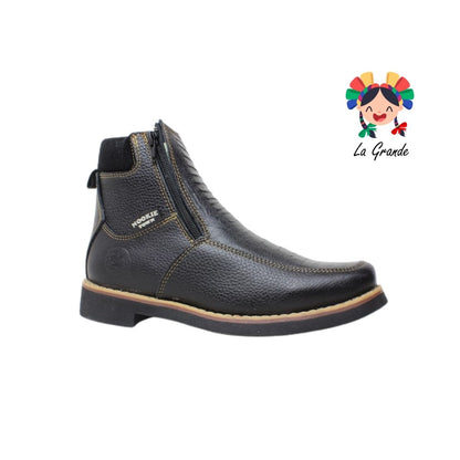 225 NOOKIE TOWN Negro Piel Bota tipo Vaquera para Caballero