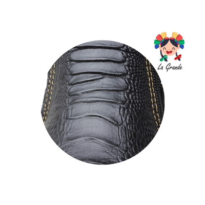 225 NOOKIE TOWN Negro Piel Bota tipo Vaquera para Caballero