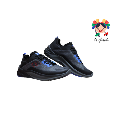 0H477014 LOTTO Gris Negro Tenis Deportivo para Caballero