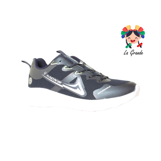 229 MAYCKERS Marino Neon Tenis Deportivo para Caballero