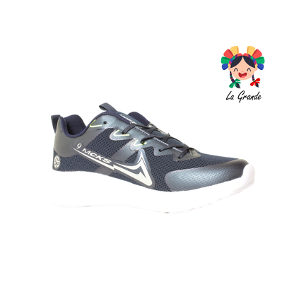 229 MAYCKERS Marino Neon Tenis Deportivo para Caballero