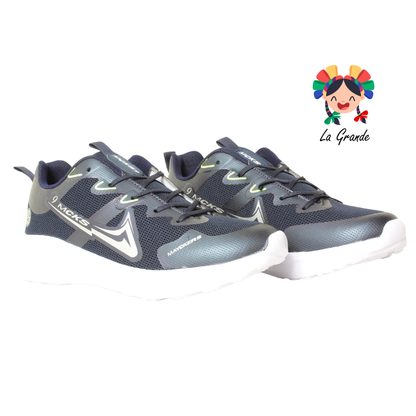 229 MAYCKERS Marino Neon Tenis Deportivo para Caballero