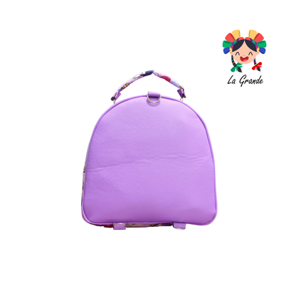 037 Guerreras LUCCIANA Mochila Casual Animada En Color Mdo/Lila para Niña y Dama