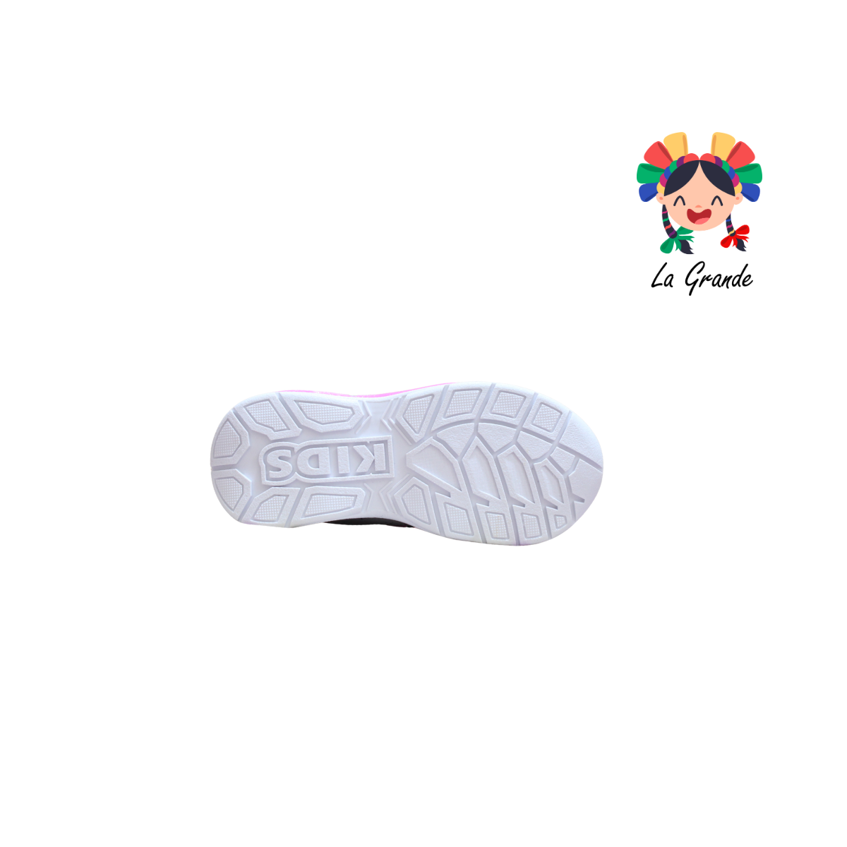 133 Huntri ON KIDS Bco Ngo Fiu Tenis Casual con Luz Led para Niña