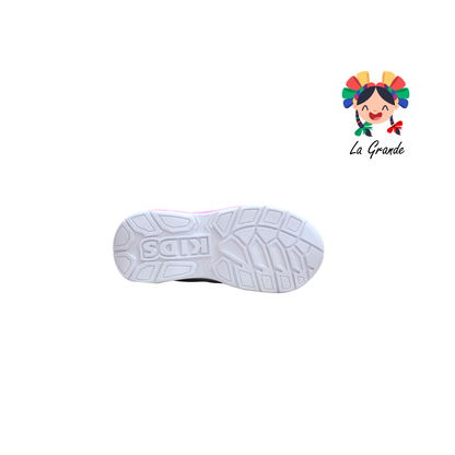 133 Huntri ON KIDS Bco Ngo Fiu Tenis Casual con Luz Led para Niña