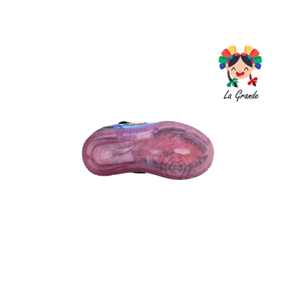 23031 CAPI ROJO ARANDANO Marino Rojo Tenis Casual con Luces Recargables para Niño