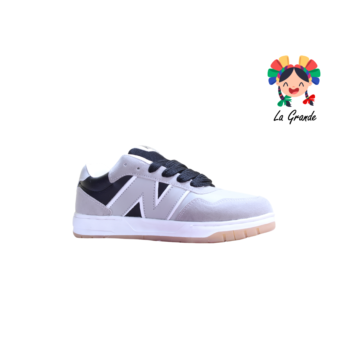 420 ROJO ARANDANO Gris Negro Tenis Casual para Caballero