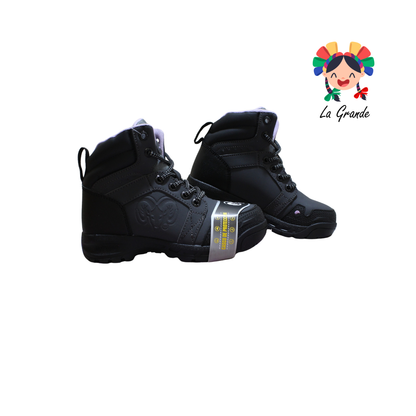 253 RAM Negro Lila Bota con Casco de Acero para Dama