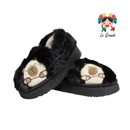 ZJM-00161 MT Multicolor Kapi Pantufla Afelpada para Niña y Niño