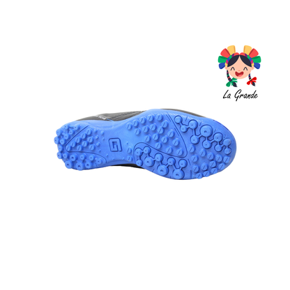 232 OCHO Ngo Azul Pituf Bco Tenis de Fútbol Rápido para Caballero