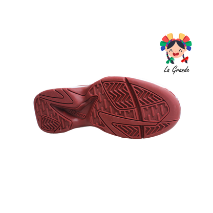 2333 BOOSTER Guinda Piel Tenis Casual para Caballero