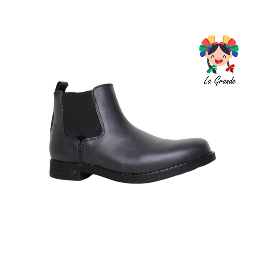 2351 CUSTOM Negro Atanado Bota Cadual para Caballero