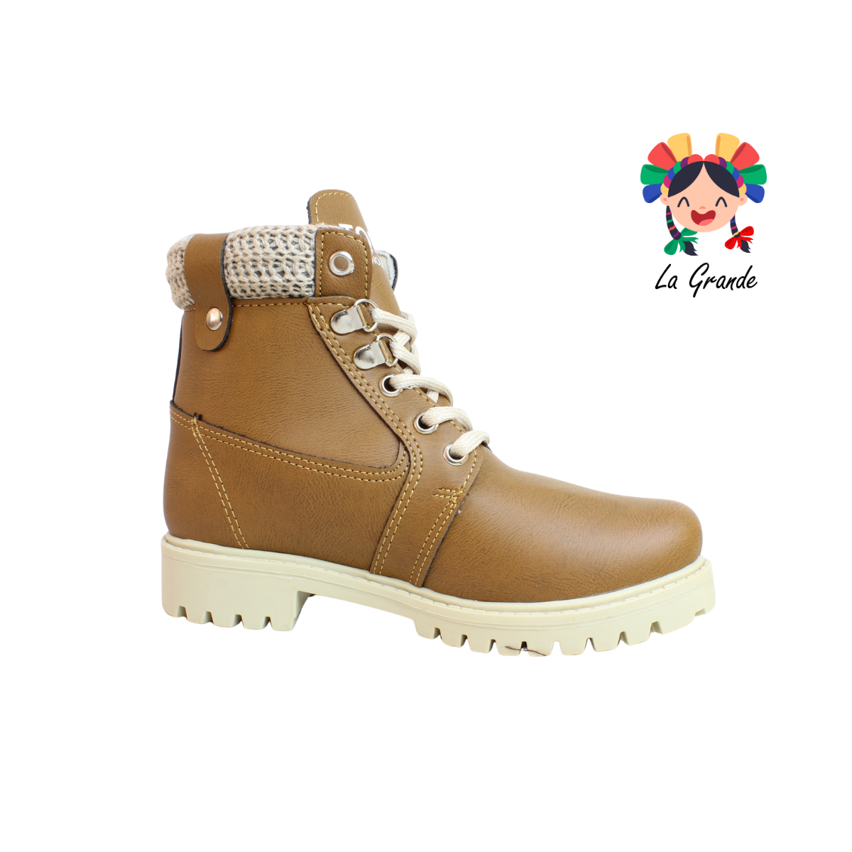 1150 TORONTO Camel Sueter Fresno Bota Casual Montaña para Dama