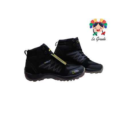 6080 NATIONAL GEOGRAPHIC Negro Camel Bota de Montaña para Caballero