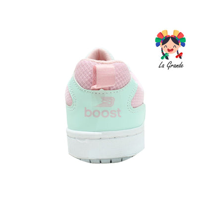 236 BOOST Bco Rosa Cielo Sint Tenis Casual para Dama