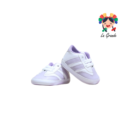 700 PEKE KIDS Blanco Lila Sintético Tenis Casual para Bebé